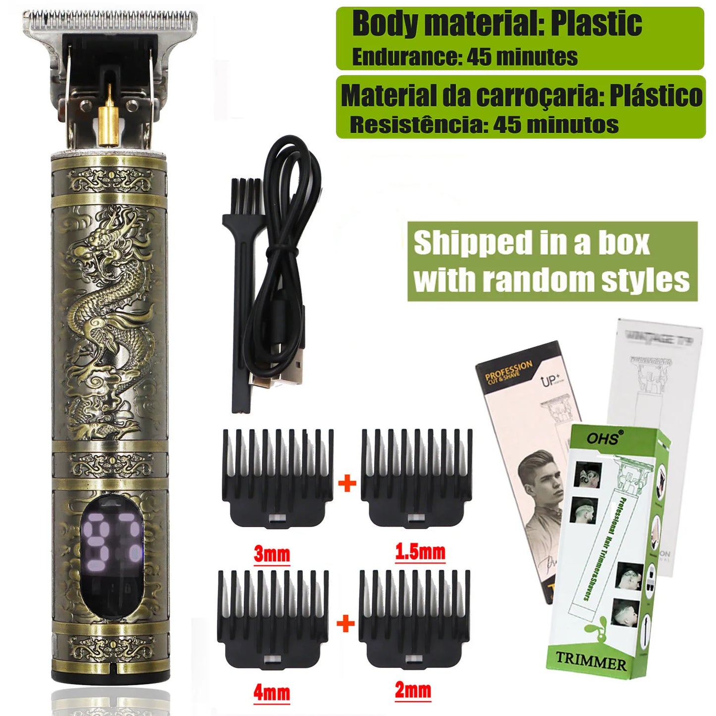 T9 Hair Clipper Repair Beard Shaving Body Hair