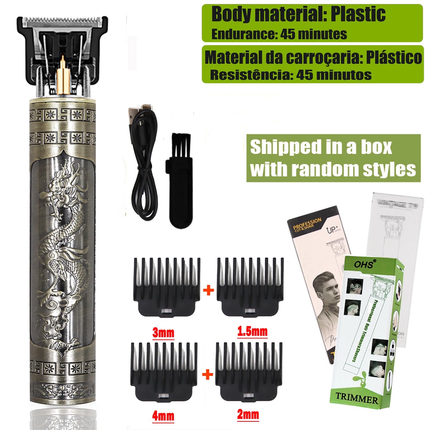 T9 Hair Clipper Repair Beard Shaving Body Hair