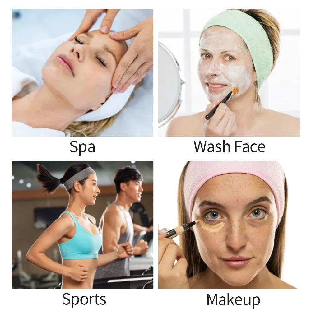 Face Washing Bath SPA Facial Adjustable Headband