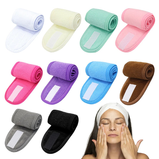 Face Washing Bath SPA Facial Adjustable Headband