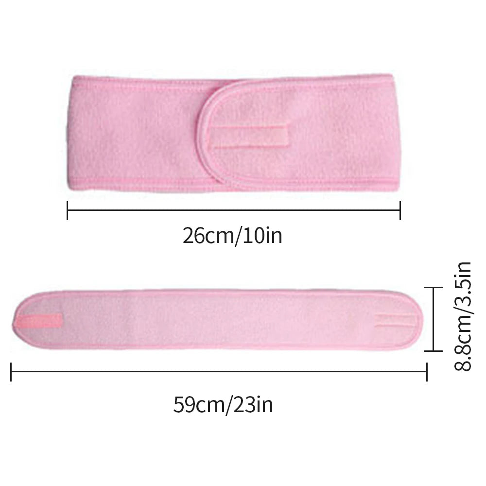 Face Washing Bath SPA Facial Adjustable Headband