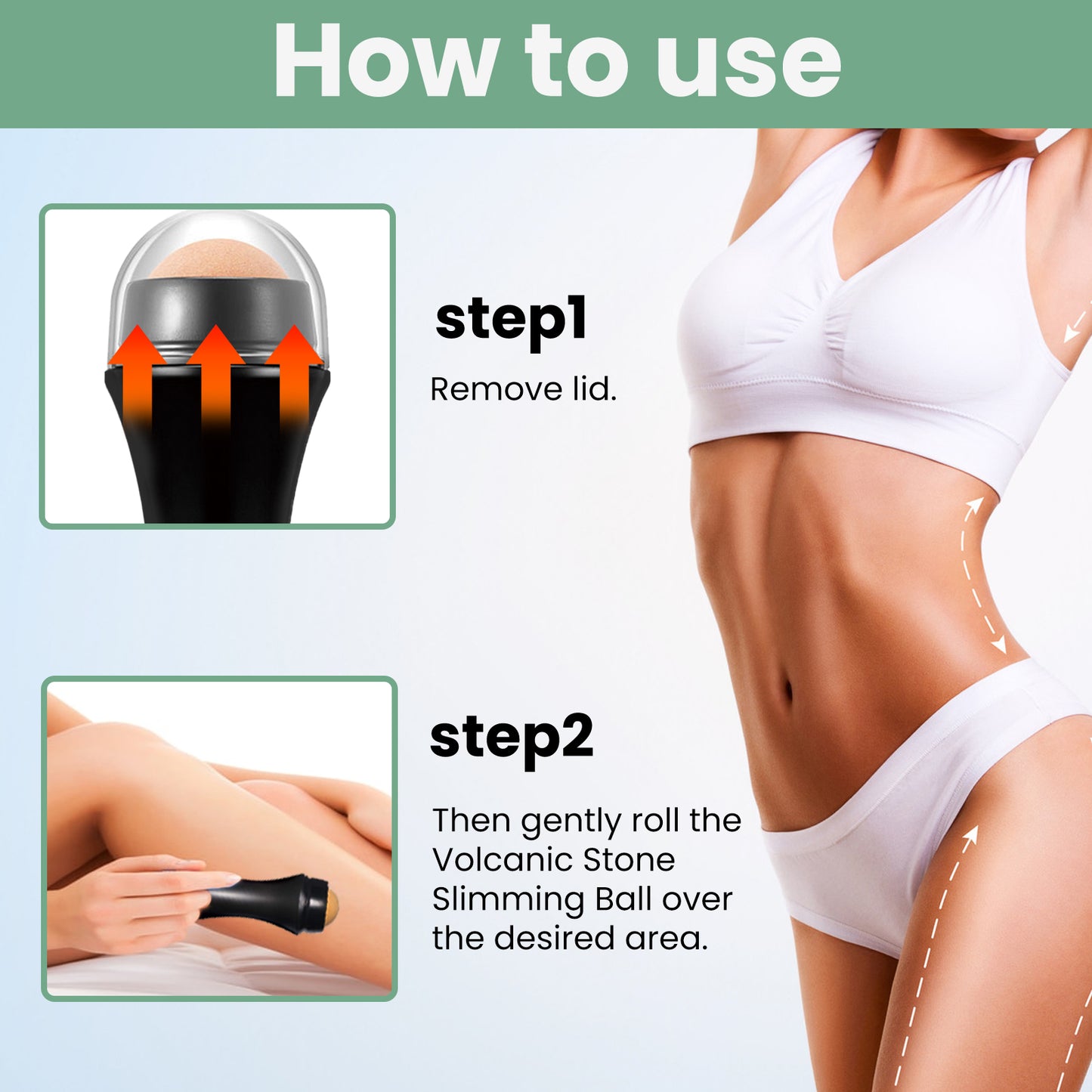 GlowUnique™ Volcanic Body Roller